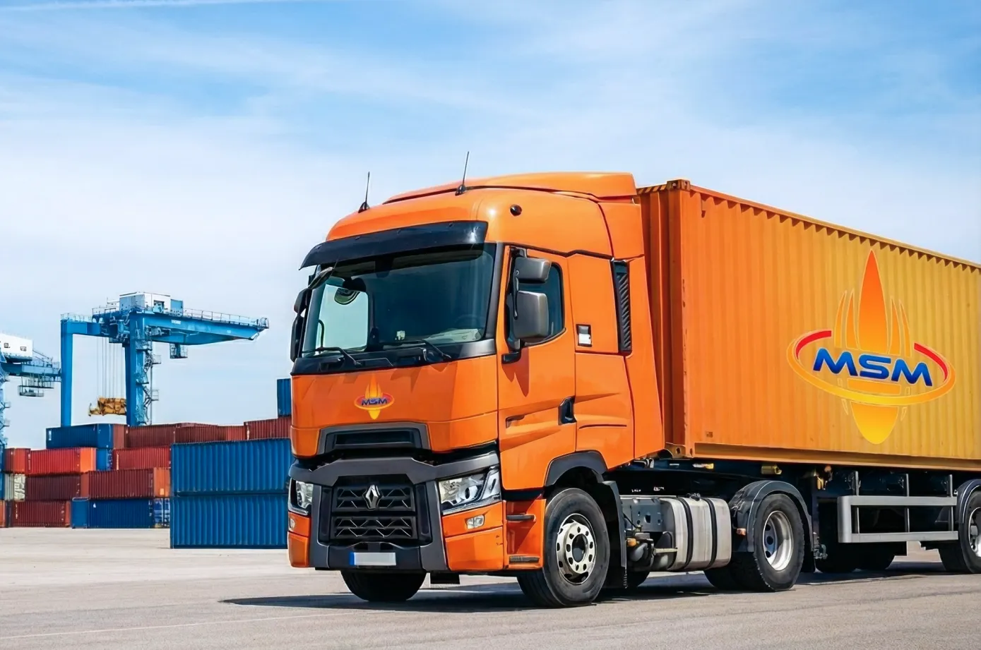 Trucking Transportasi Darat